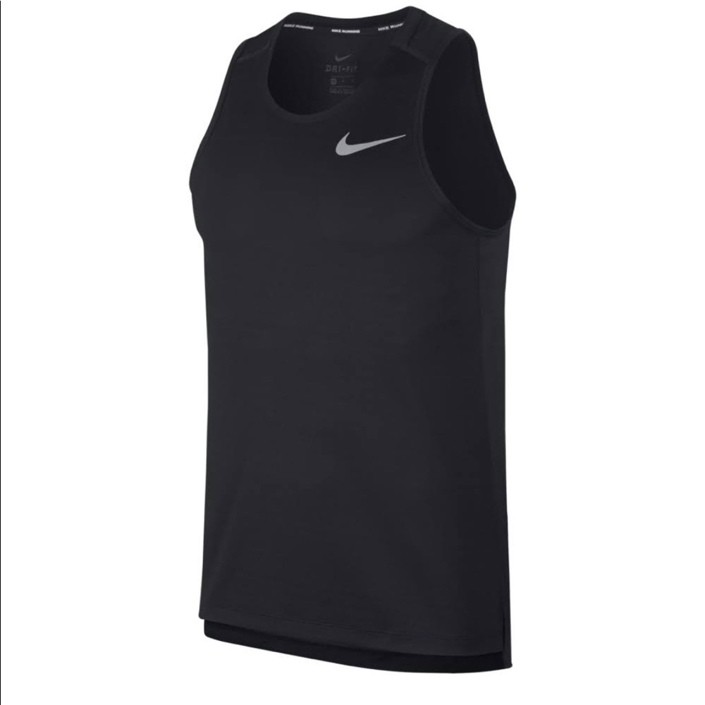 Nike Men's Miler Dri-Fit Tank Top - Black